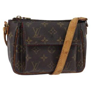 Authentic LOUIS VUITTON Monogram Viva Cite PM Shoulder Bag M51165 LV